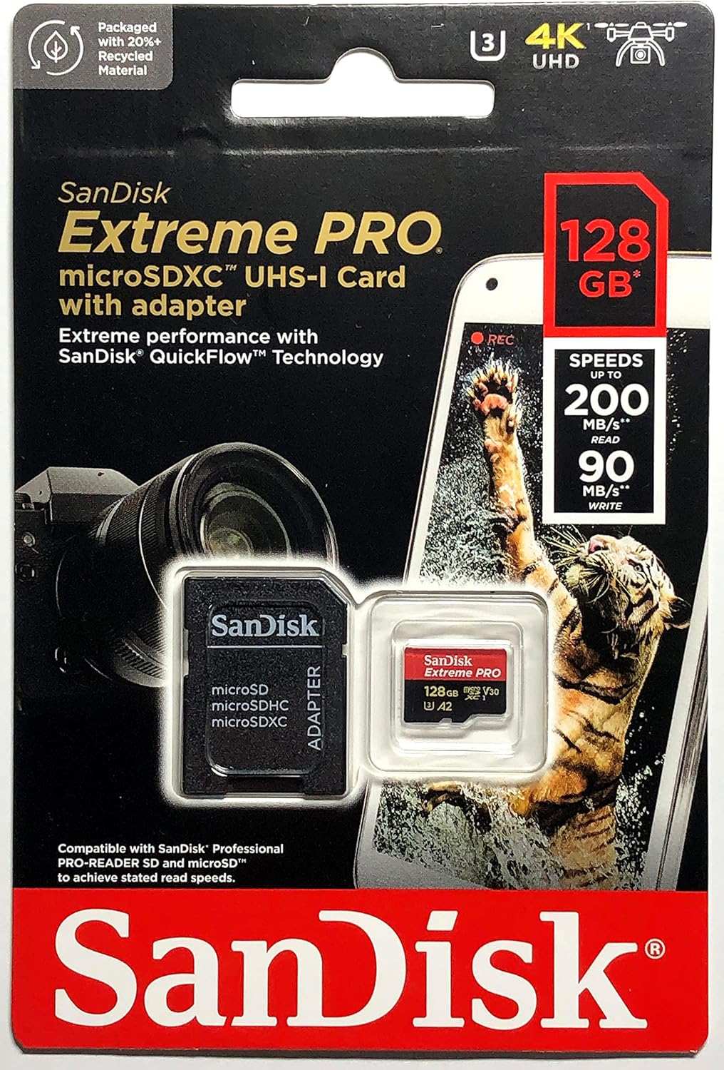 DATA KIT | 5-in-1 Universal Card Reader Adapter & SanDisk Extreme PRO microSDXC Bundle (64GB/128GB)
