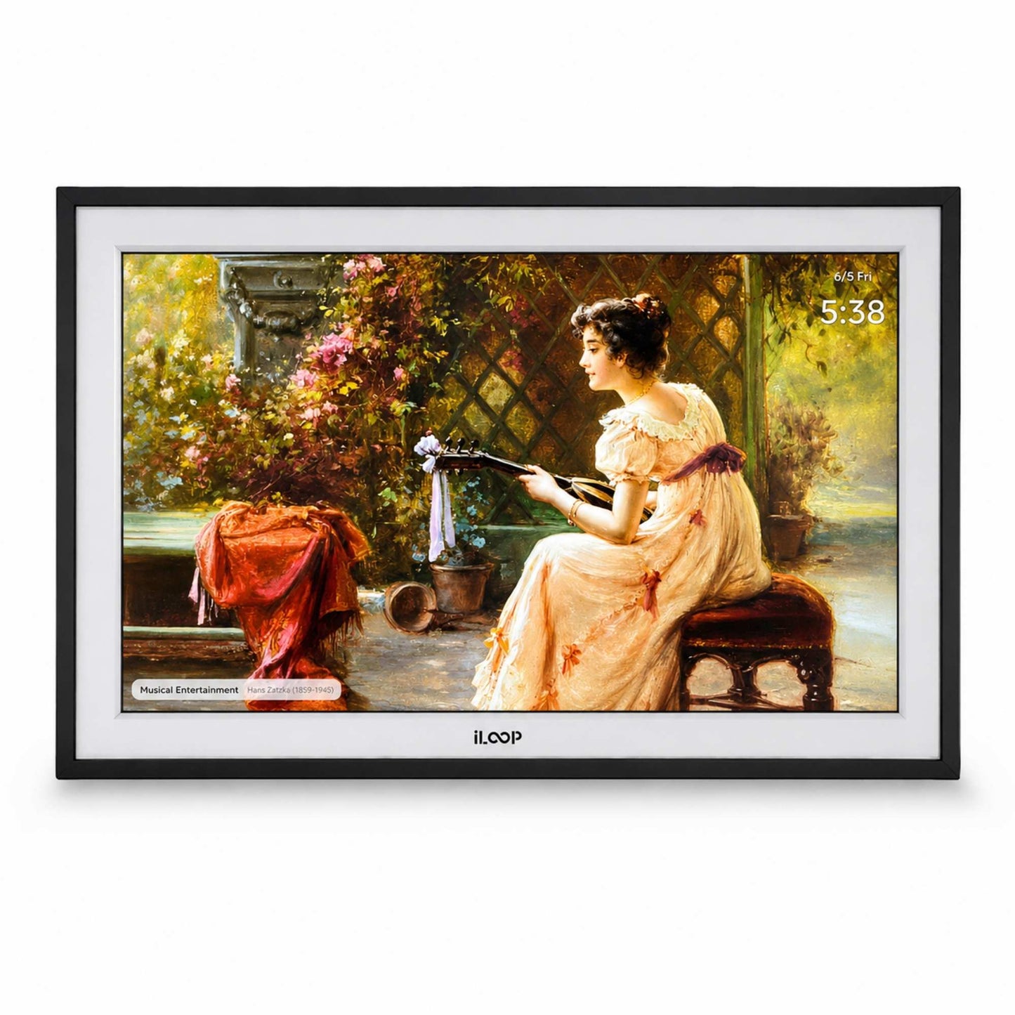 iLoop 15.6” Digital Calendar 32GB | 3 Modes: Calendar, Wi-Fi Photo and Video Frame & Art Gallery | Touchscreen