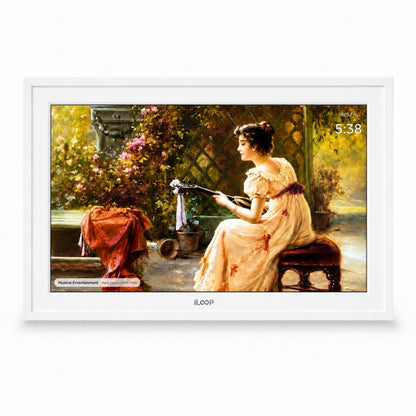 iLoop 10.1” Digital Calendar 32GB | 3 Modes: Calendar, Wi-Fi Photo and Video Frame & Art Gallery | Touchscreen