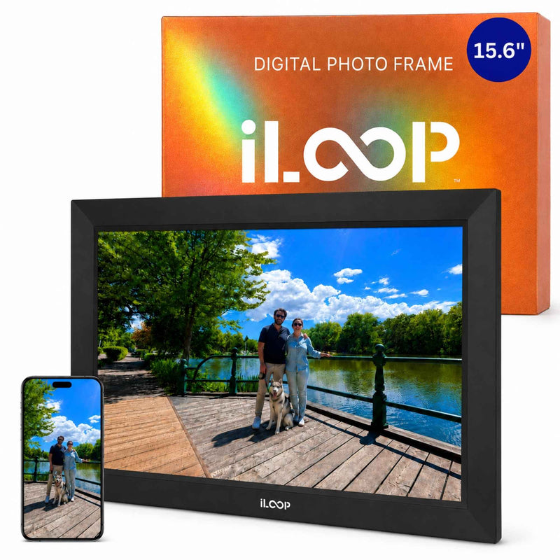 iLoop 15.6” Digital Photo Frame